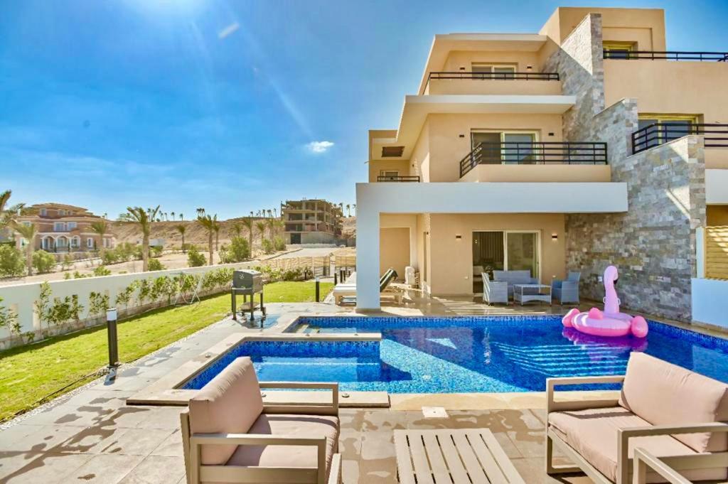 Hurghada Sahl Hasheesh Sea-View Villa With Private Pool Exterior foto